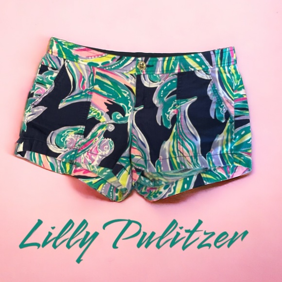 Lilly Pulitzer Shorts 🪻Size 6 🪻The Liana Short - Picture 1 of 4